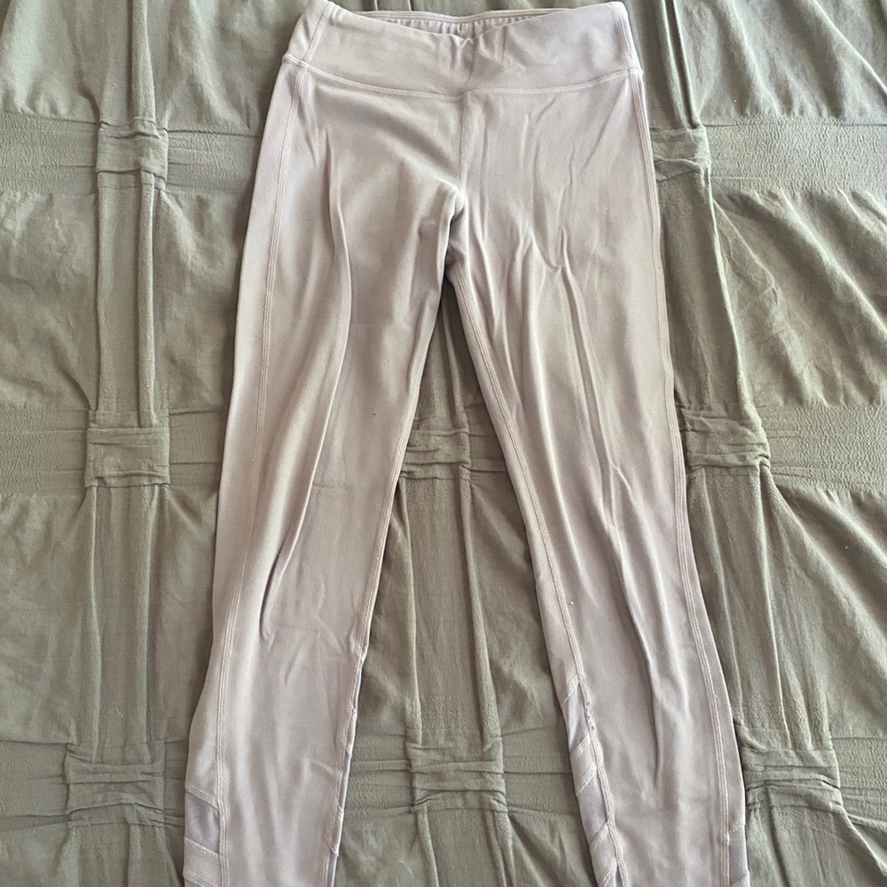 purple athleta girl leggings